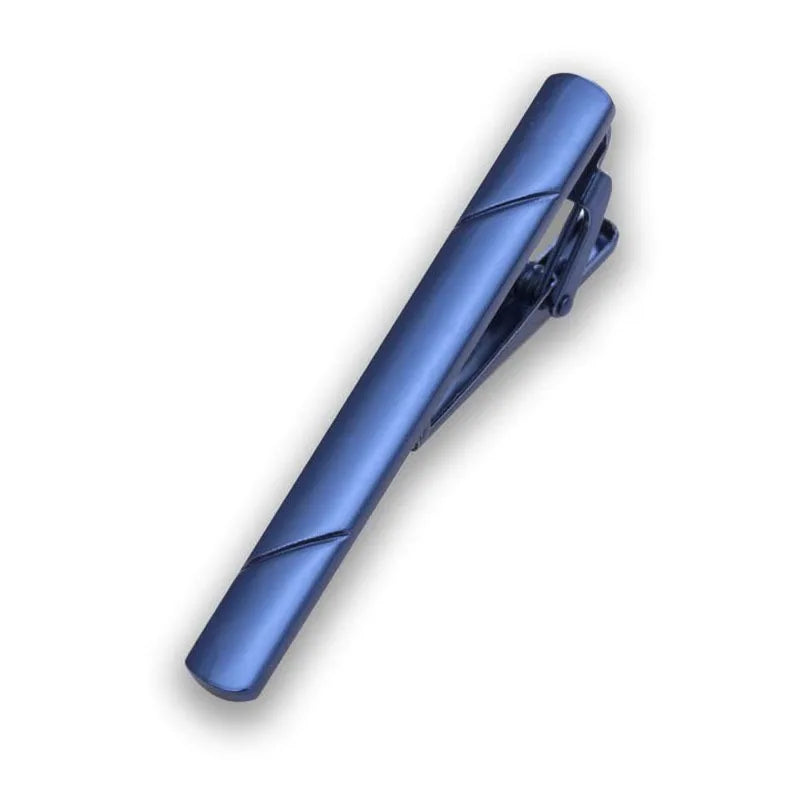 5.8x0.6cm Tie Clips for Men's Tie Clip Firm Man Tie Kit Simple Bar Clasp LD01