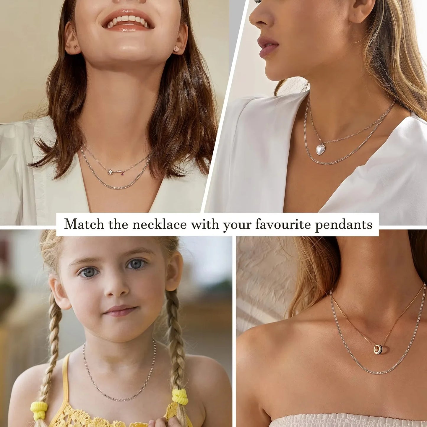 Fansilver S925 Sterling Silver Diamond Cut Curb Chain Necklace for Women Men Lobster Claw Clasp Sterling Silver Neck Chain