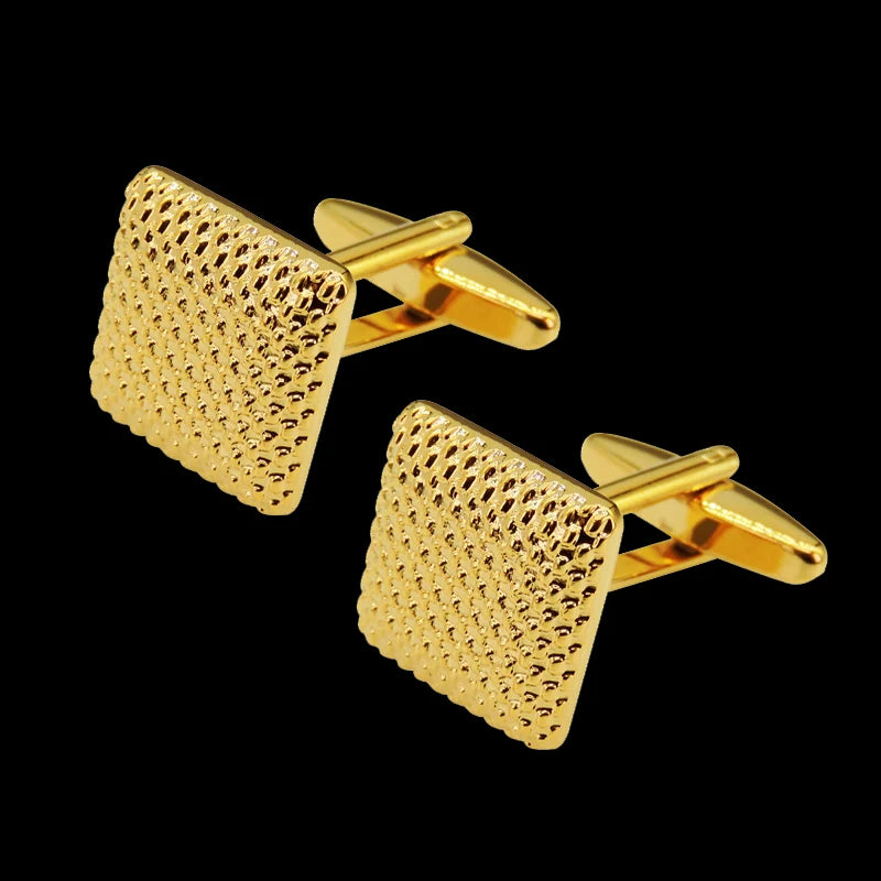 High Quality Novelty Cufflinks For Mens Copper Metal Laser Engraving Brand Cufflinks Men Suit Accessories Fashion Jewellery