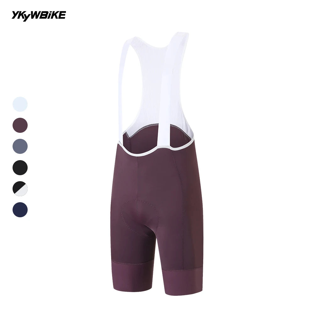 YKYWBIKE 2025 Men's Core Cycling Bib Shorts with Italy MITI Shoulder Strap Summer Road Bike Pants Bicycle Bib Shorts Pro Team