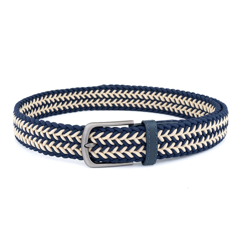 New Unisex Belt High Quality Weaving Canvas Pin Buckle Men Belt Outdoor Casual Cowboy Pants Women Belt Youth Students Belts