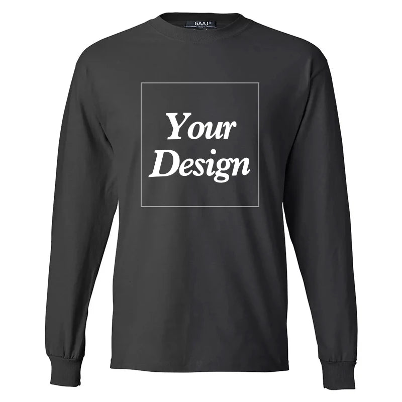 Custom Cotton T-Shirt – Personalized Photo or Logo Print Gift for Men & Women