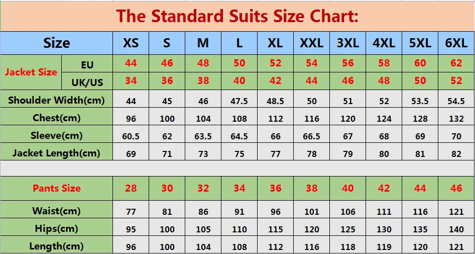 3 Piece Solid Men Suit Wedding Groom Tuxedo Long Blazer Best Man Formal Prom Male Suit Fashion Costume Homme (Jacket+Vest+Pants)