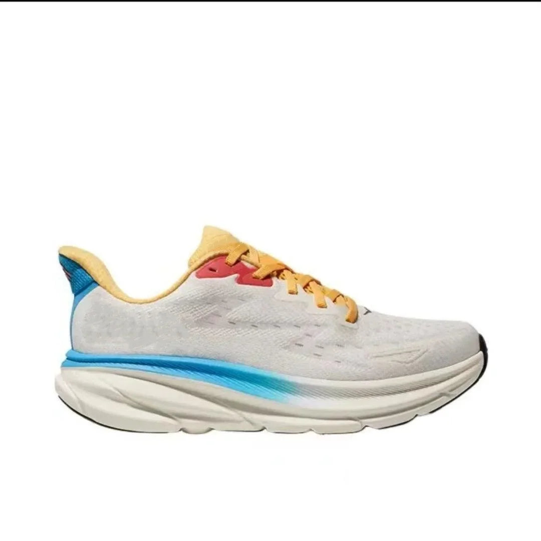 حذاء جري هوت كليفتون 9 للرجال والنساء خفيف الوزن ومبطن ببطانة ماراثونية يسمح بمرور الهواء مناسب للطرق السريعة مقاس 74-63 سيزي إس هوكايز