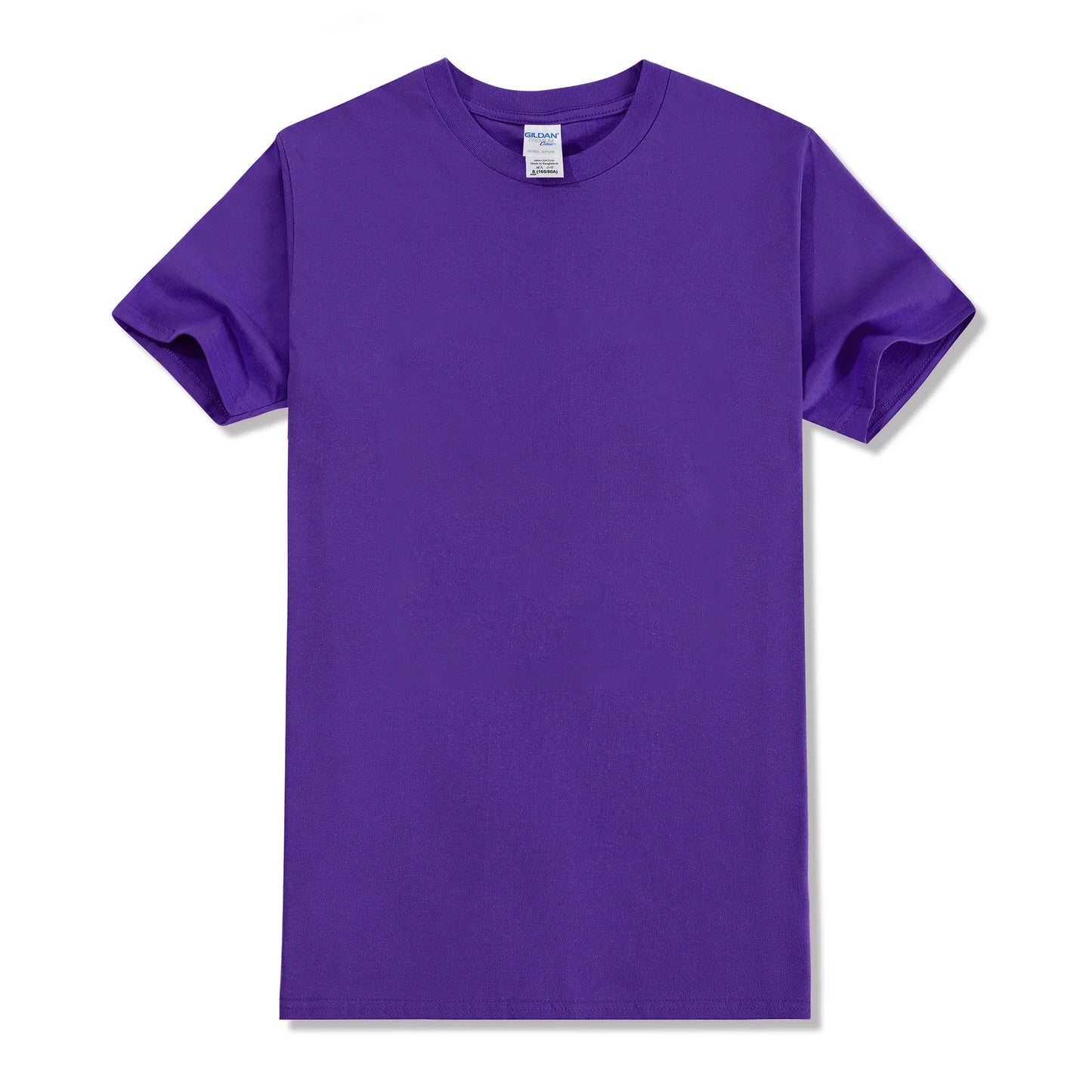 Custom Tshirt Front Back Print Professional Your Own Logo Text Photo Male Personalized Premium Gifts T-shirt EU Size 100% Cotton