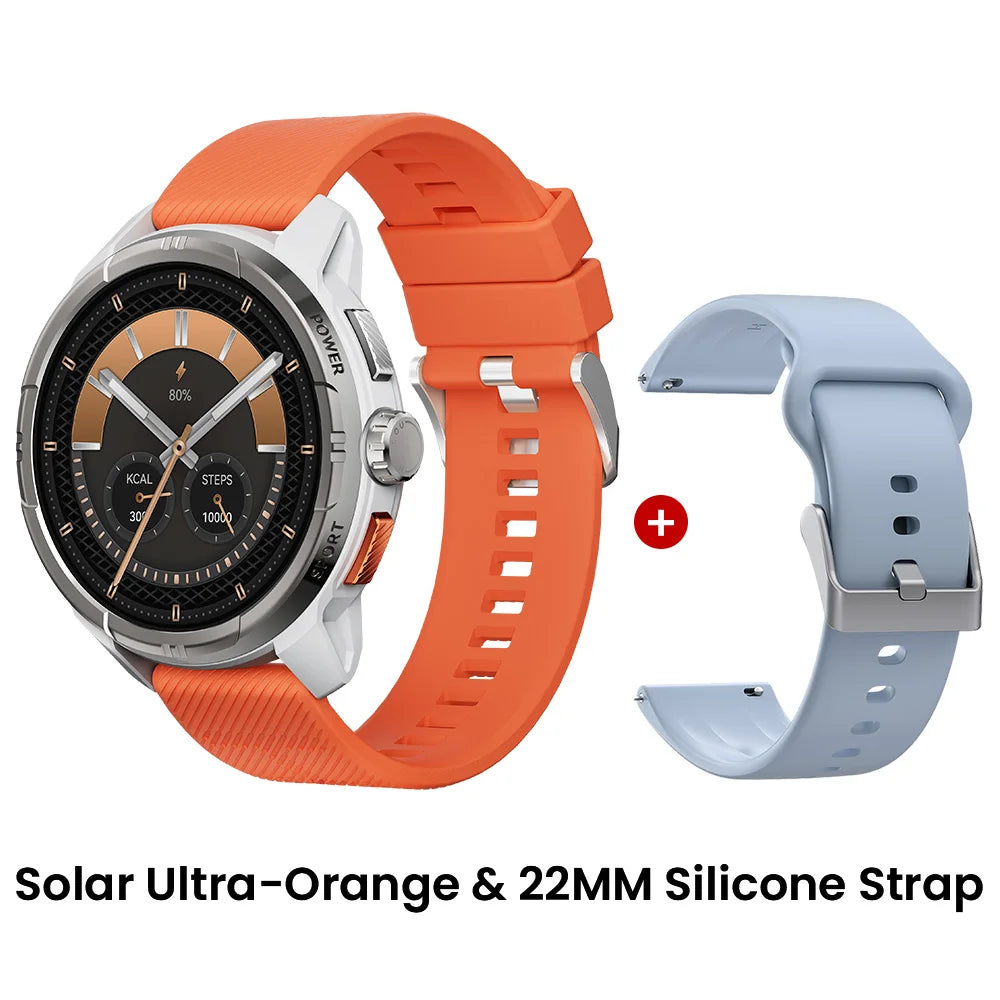 HAYLOU Solar Ultra Smartwatch – 1.6” AMOLED GPS Waterproof Sports Watch