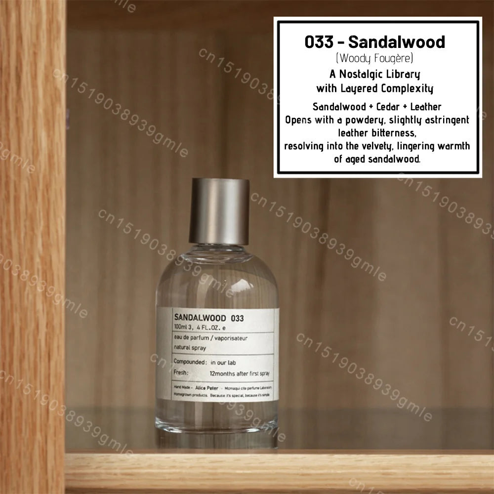 Unisex Sandalwood Perfume – Fresh Fruity EDT Fragrance for Men & Women (100ML)