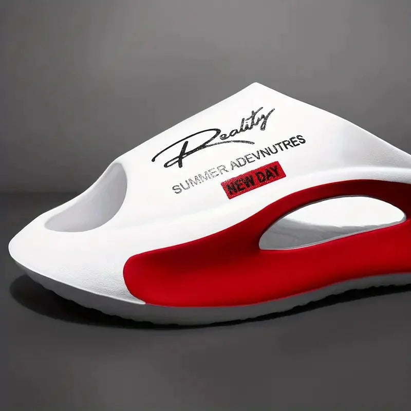 Men's and women's slippers Fashion non-slip couple slippers EVA 2 color 36-45