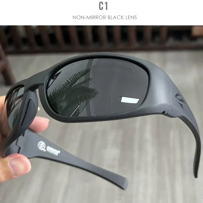 KAENON Klay New Fashion Polarized Sunglasses for Men Outdoor Classic Casual Glasses TR90 Frame Sports Fishing Driving Eyewear