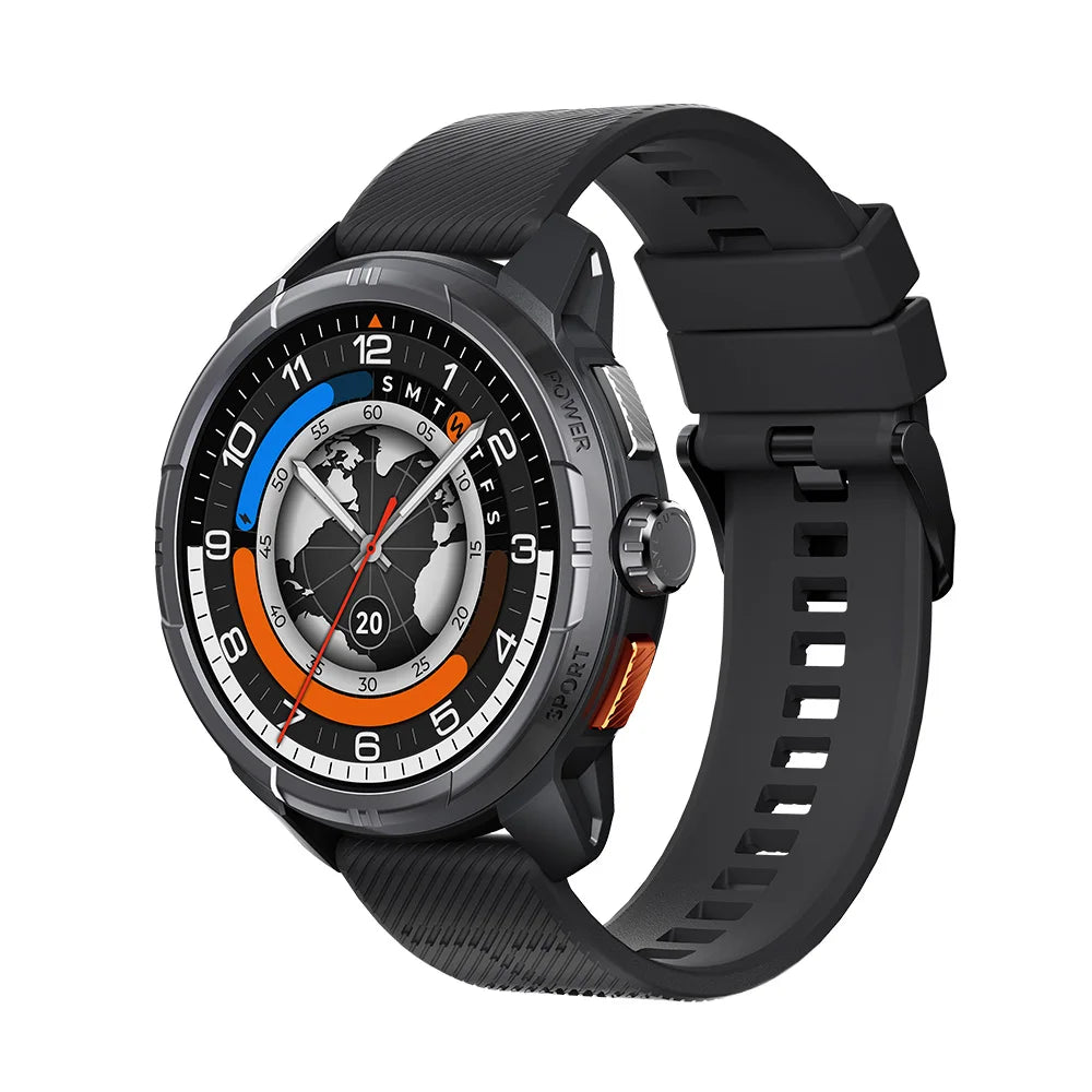 HAYLOU Solar Ultra Smartwatch – 1.6” AMOLED GPS Waterproof Sports Watch