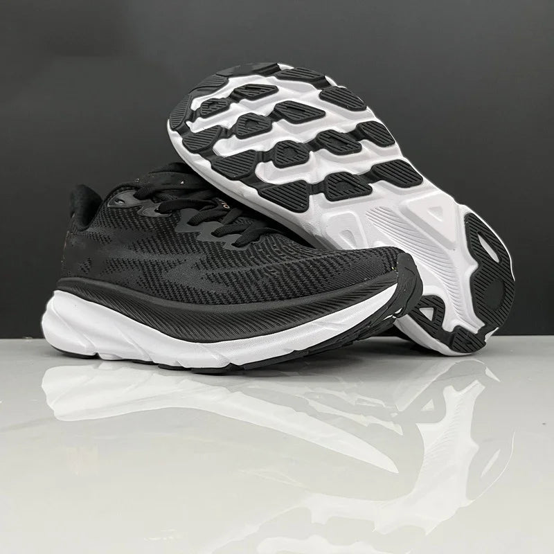 حذاء جري هوت كليفتون 9 للرجال والنساء خفيف الوزن ومبطن ببطانة ماراثونية يسمح بمرور الهواء مناسب للطرق السريعة مقاس 74-63 سيزي إس هوكايز