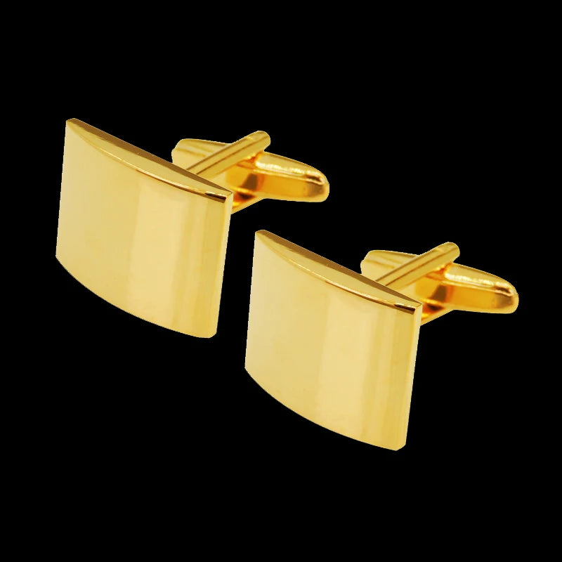 High Quality Novelty Cufflinks For Mens Copper Metal Laser Engraving Brand Cufflinks Men Suit Accessories Fashion Jewellery