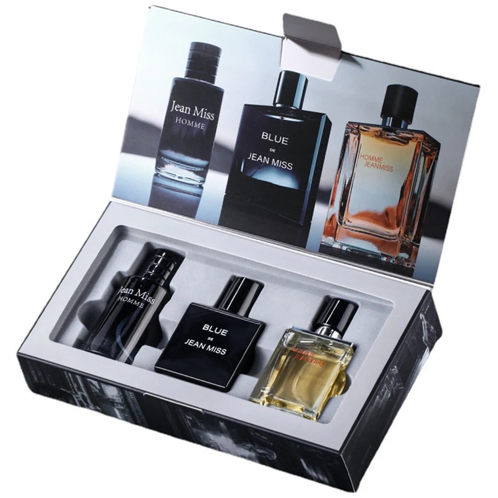 Men’s Perfume Set – Long Lasting 3-Piece Cologne Gift Box High Quality Fragrance for Him (90ml)