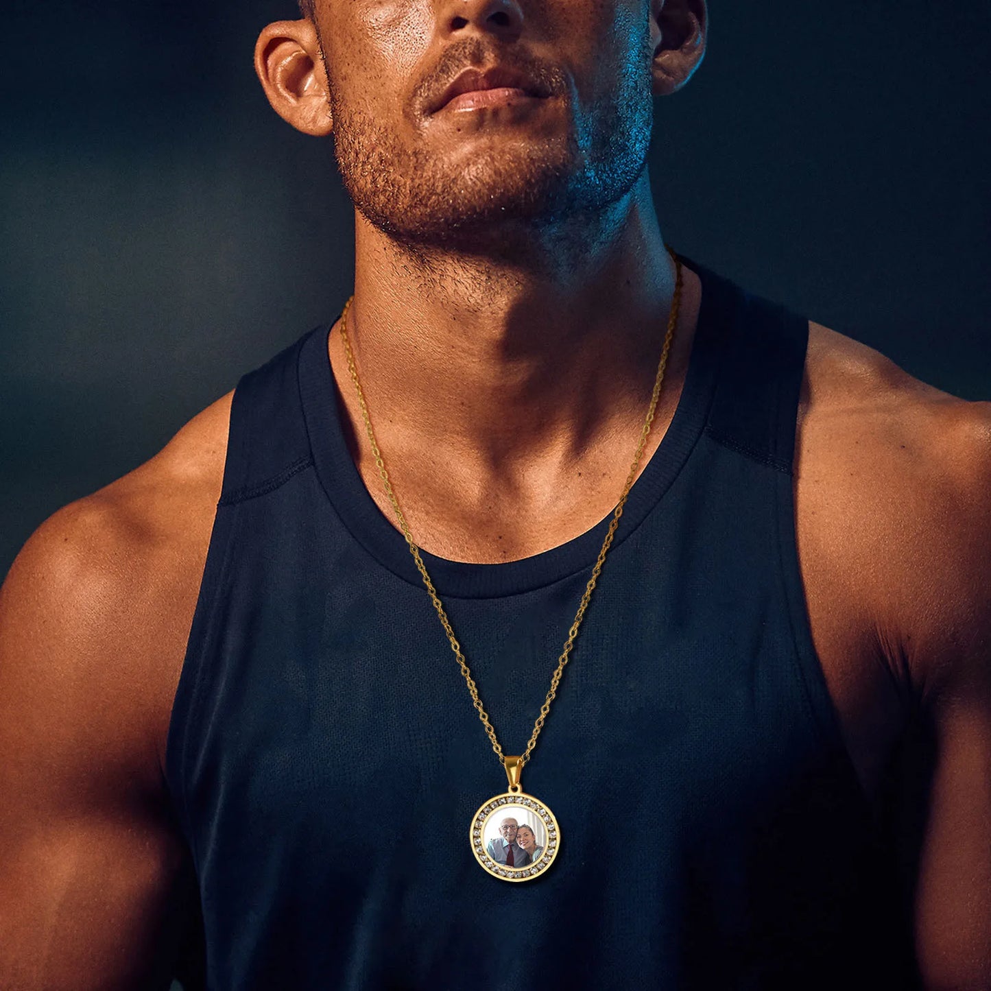 قلادة صورة، قلادة صورة للرجال والنساء، قلادات ذاكرة مخصصة