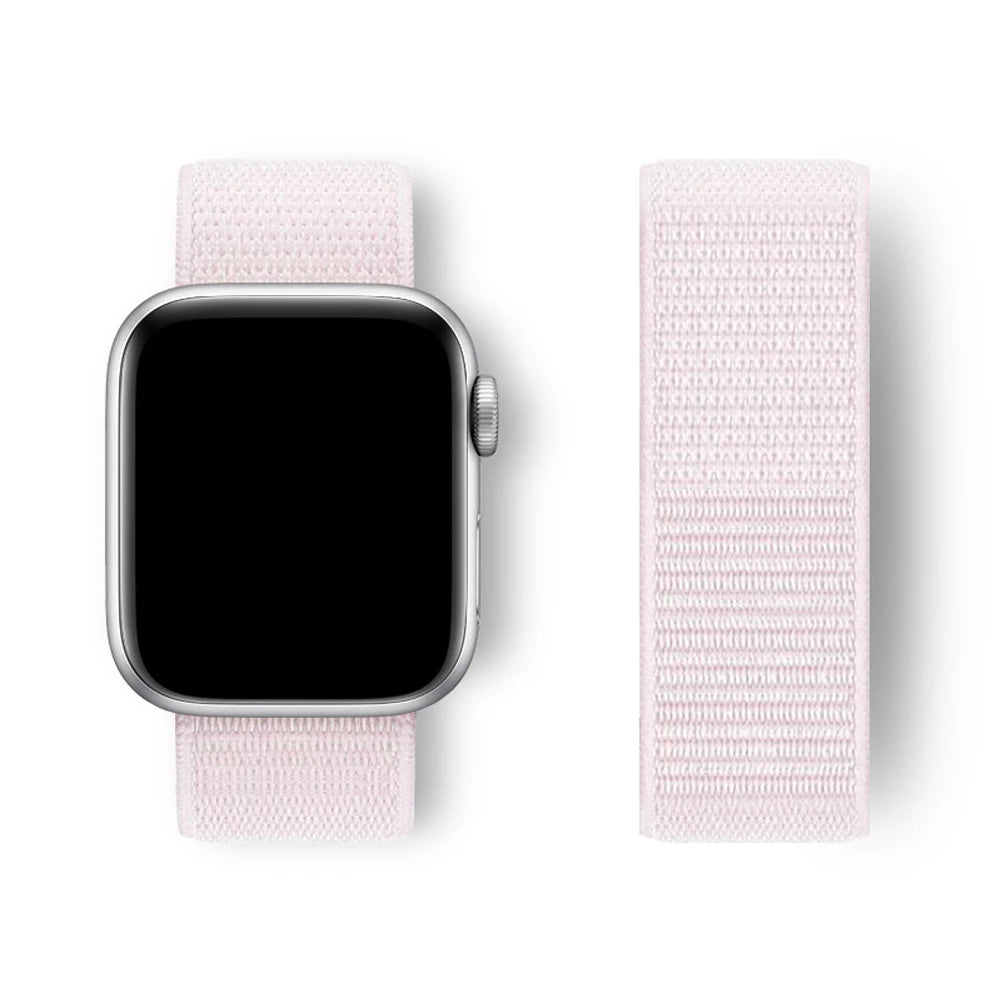 Nylon Strap for Apple Watch – Adjustable & Durable Band for Series 3–9, SE & Ultra