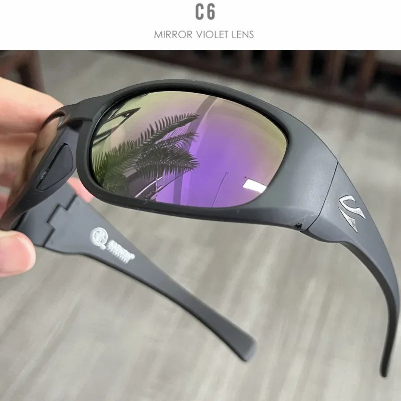 KAENON Klay New Fashion Polarized Sunglasses for Men Outdoor Classic Casual Glasses TR90 Frame Sports Fishing Driving Eyewear