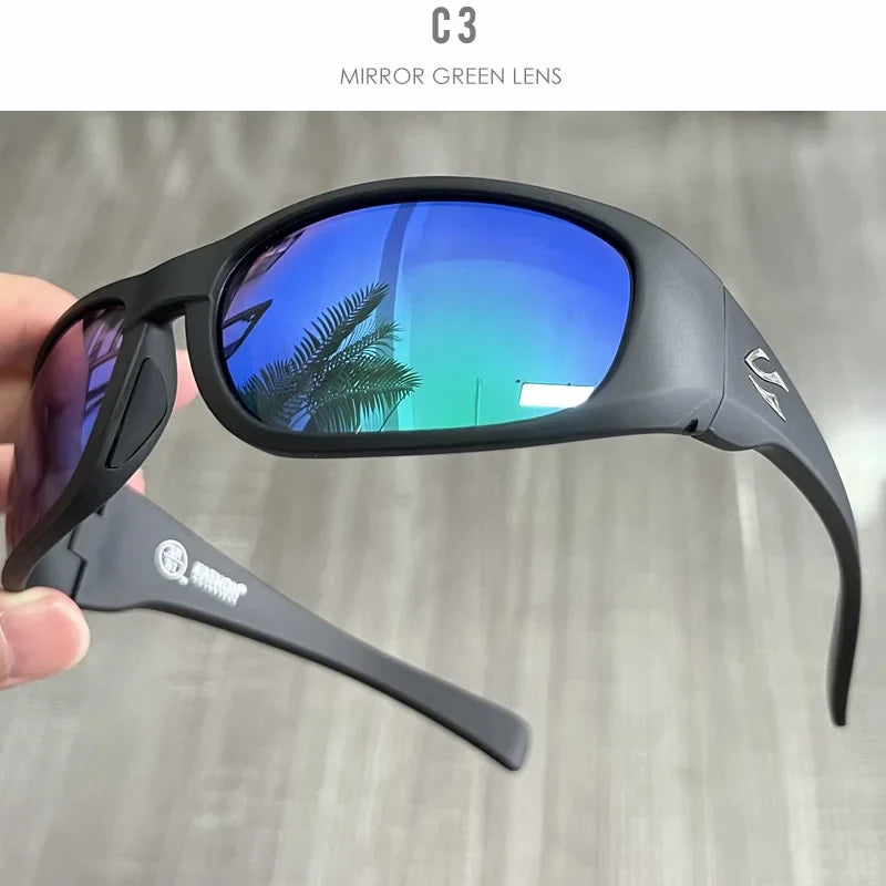 KAENON Klay New Fashion Polarized Sunglasses for Men Outdoor Classic Casual Glasses TR90 Frame Sports Fishing Driving Eyewear