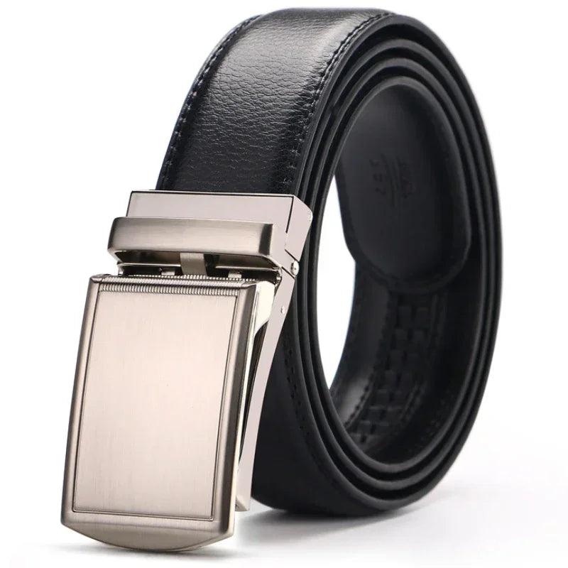 Plus Large Size 170 160 150 140 130cm Men Belt Automatic Belts Leisure Fashion Ratchet Belts for Men Jeans Pants Waist Waistband