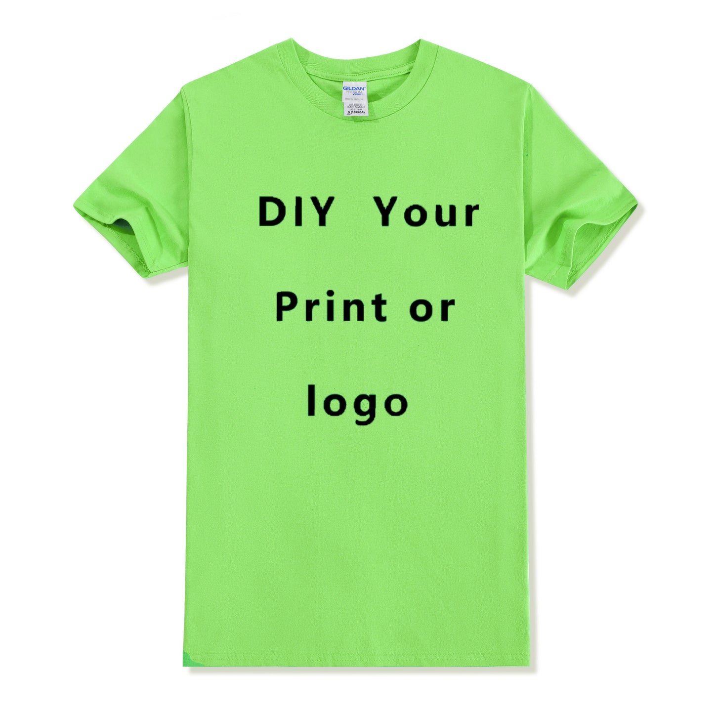 Custom Cotton T-Shirt – Personalized Logo or Photo Print for Men & Women