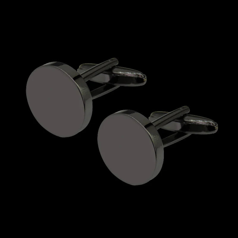 High Quality Novelty Cufflinks For Mens Copper Metal Laser Engraving Brand Cufflinks Men Suit Accessories Fashion Jewellery