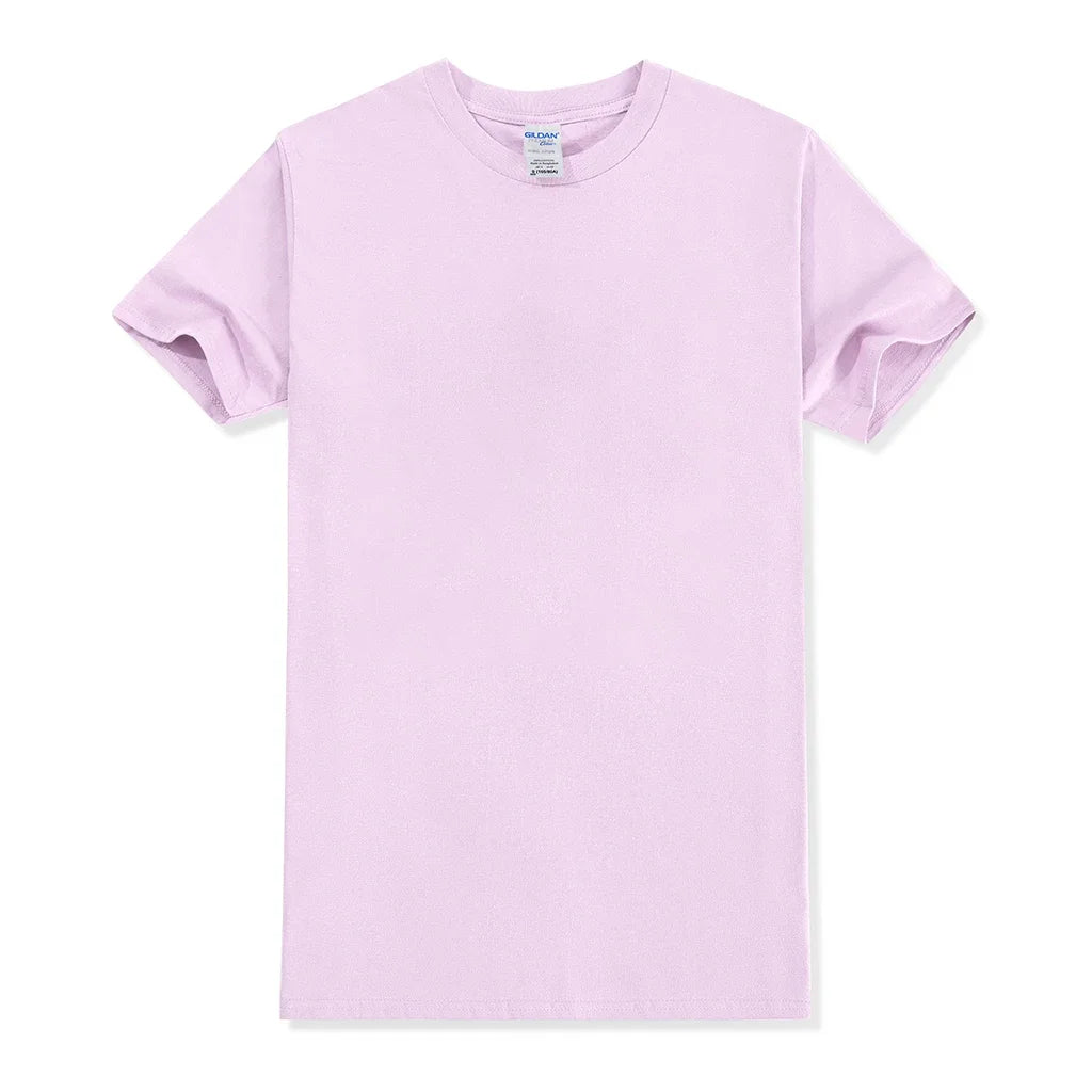 Custom Tshirt Front Back Print Professional Your Own Logo Text Photo Male Personalized Premium Gifts T-shirt EU Size 100% Cotton